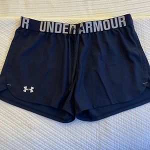 Under Armour Athletic Shorts in Navy